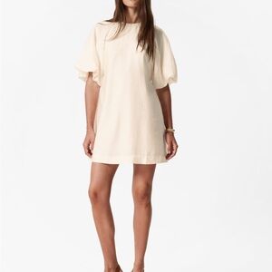 NWT - Puff-Sleeve Mini Dress